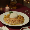 Linguado com amêndoas na manteiga